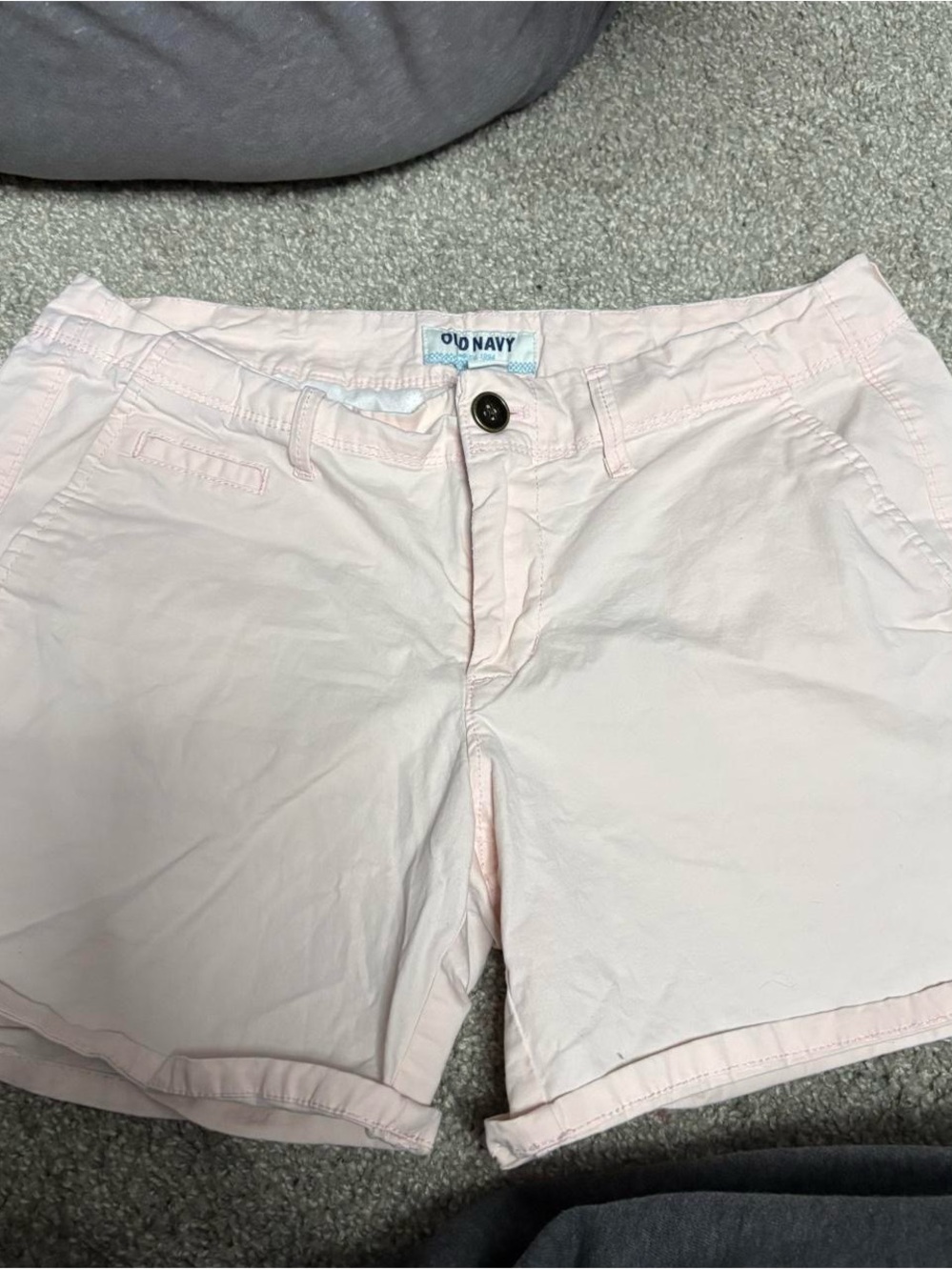 Old Navy Pale Pink Women's Cotton Shorts